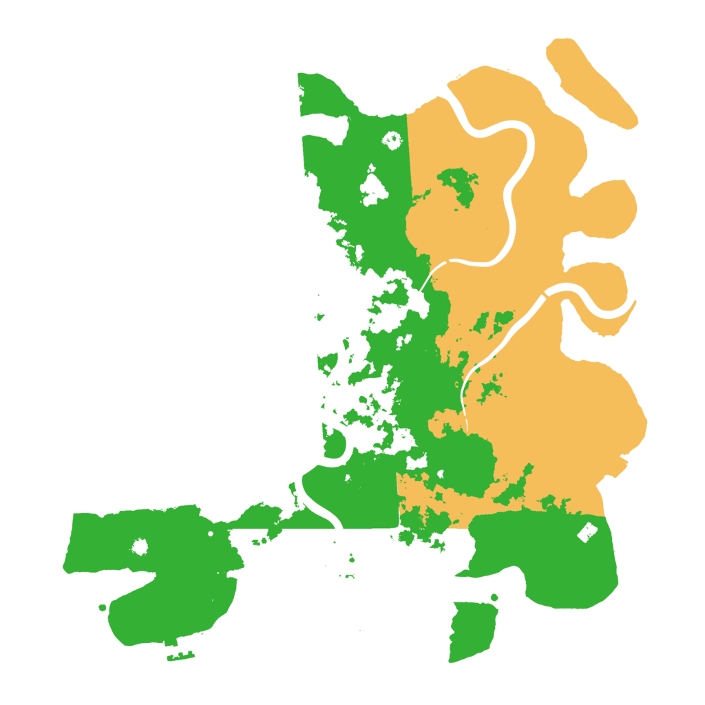 Biome Rust Map: Procedural Map, Size: 3900, Seed: 10072021