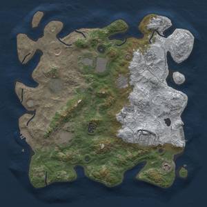 Thumbnail Rust Map: Procedural Map, Size: 3750, Seed: 1325733066, 19 Monuments