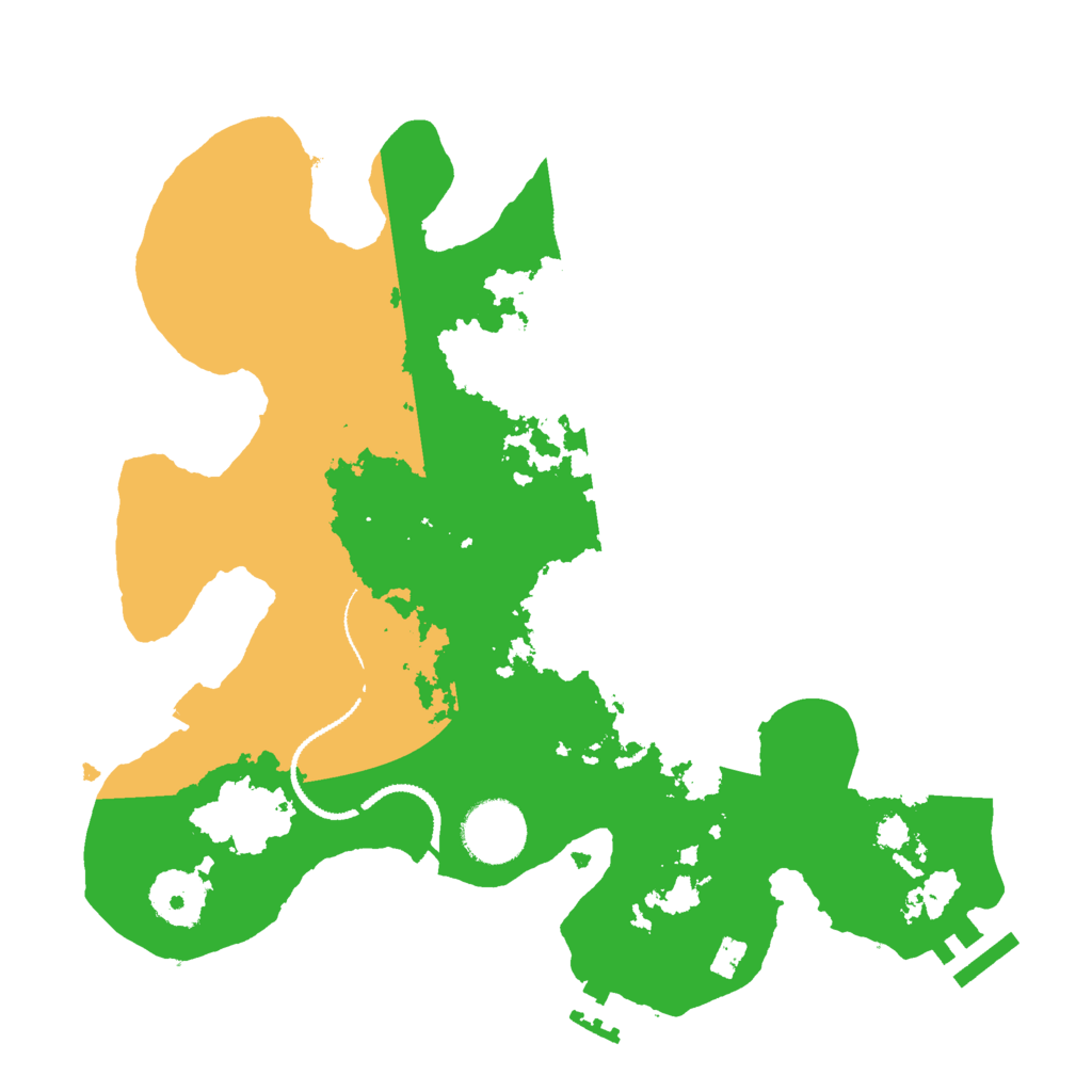Biome Rust Map: Procedural Map, Size: 3000, Seed: 500220