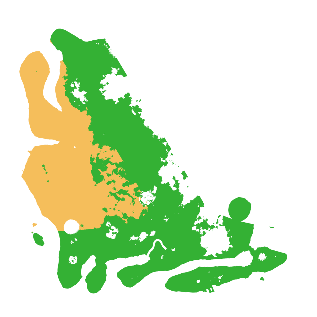 Biome Rust Map: Procedural Map, Size: 3800, Seed: 44219951