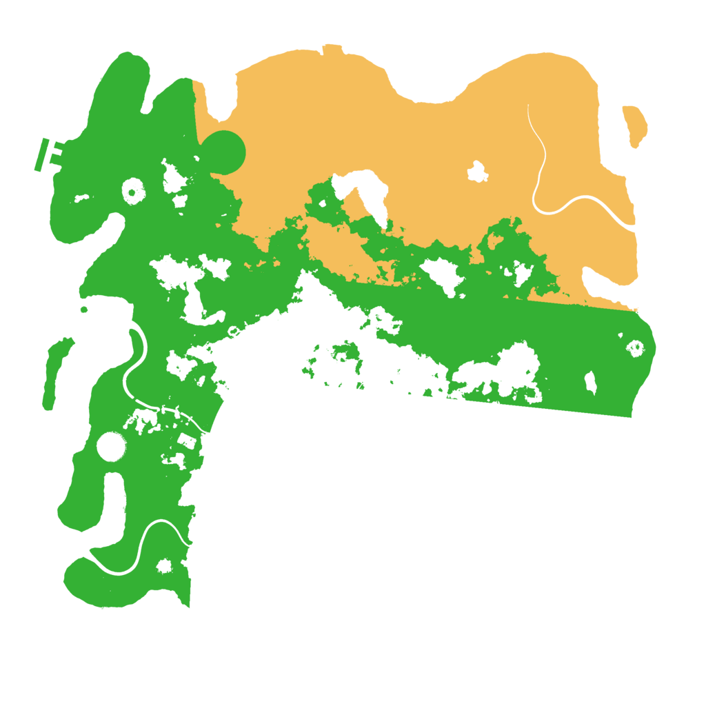 Biome Rust Map: Procedural Map, Size: 4250, Seed: 1993725462