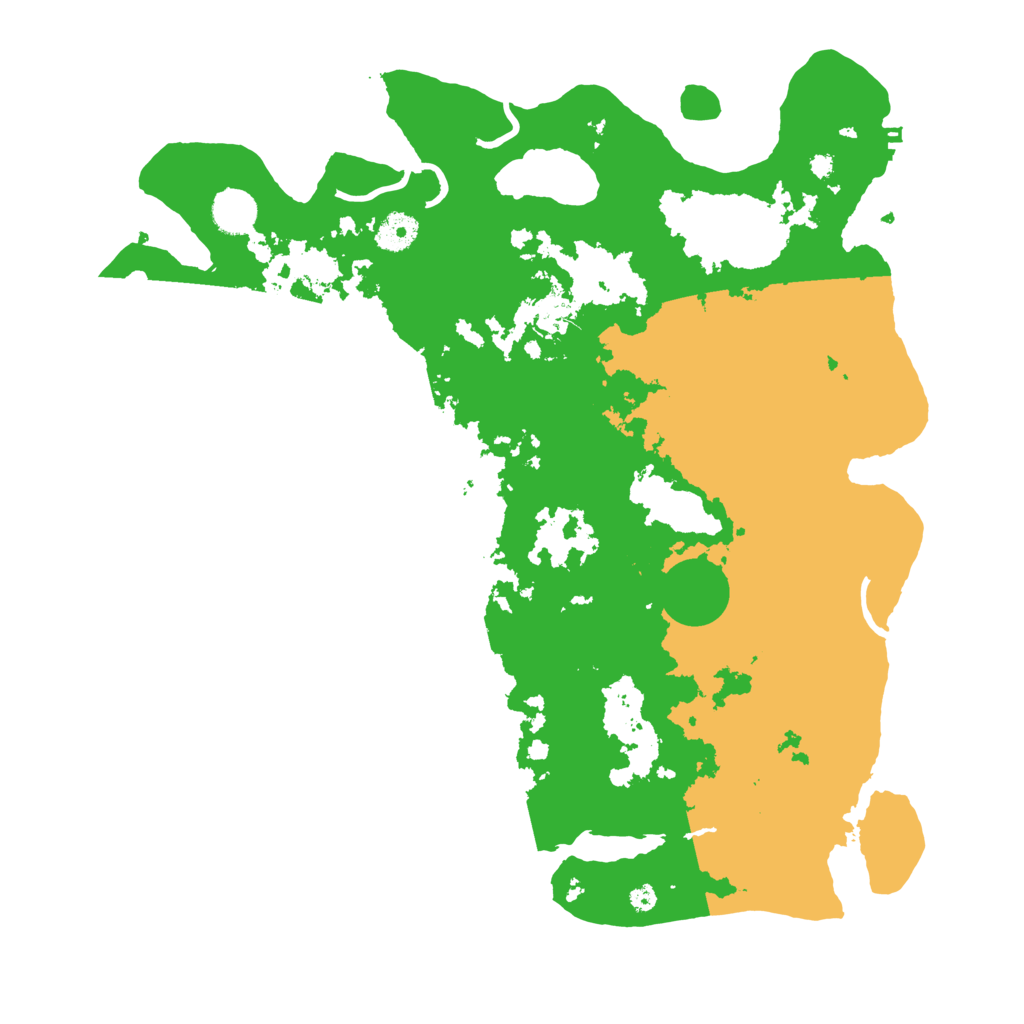 Biome Rust Map: Procedural Map, Size: 4000, Seed: 4098