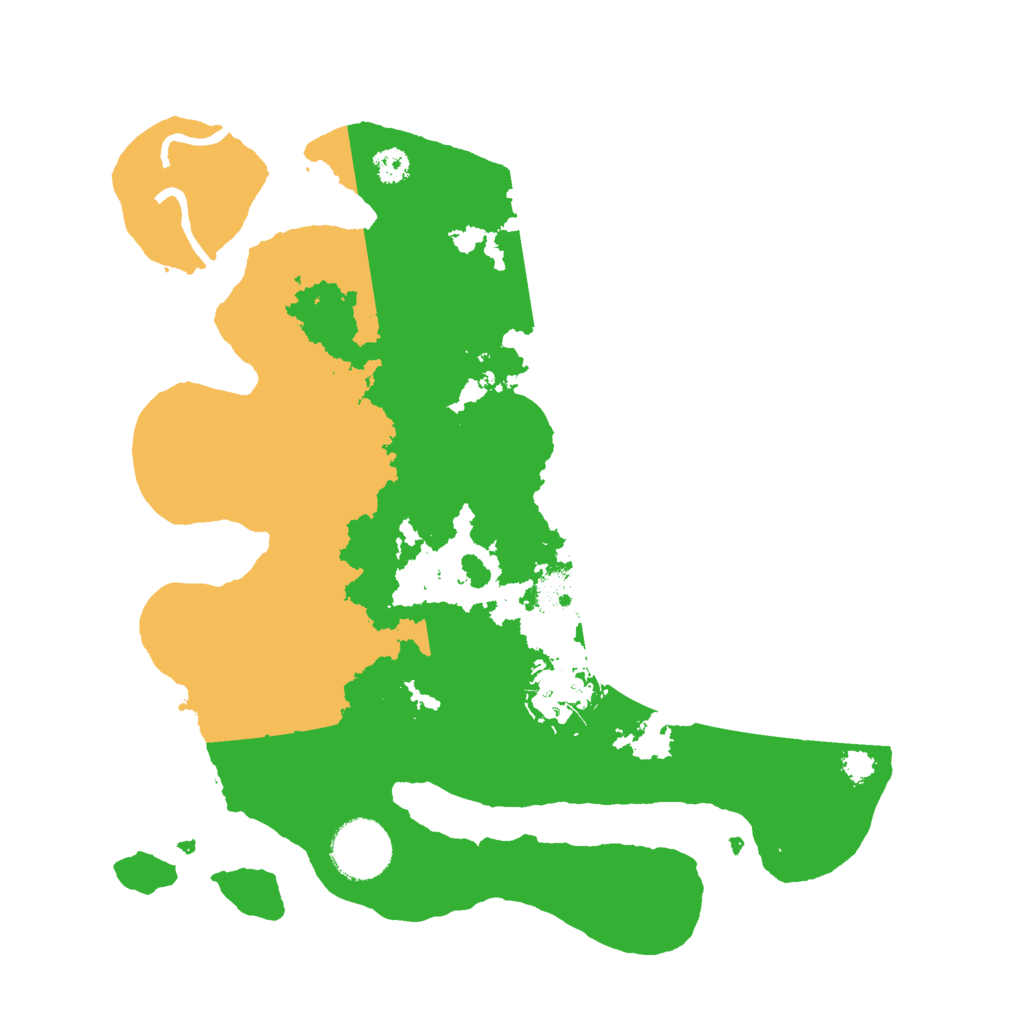 Biome Rust Map: Procedural Map, Size: 3000, Seed: 1590849654