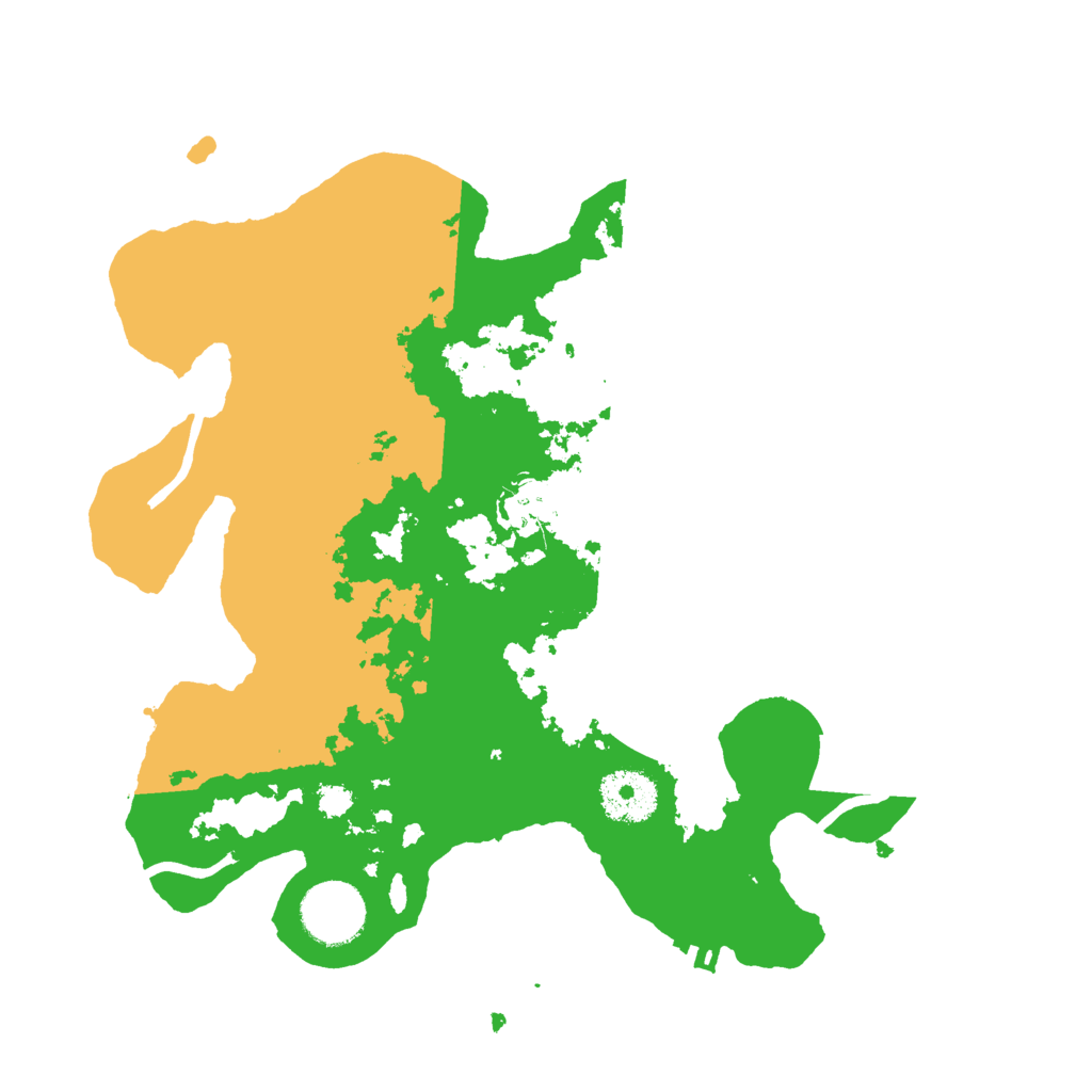 Biome Rust Map: Procedural Map, Size: 3000, Seed: 2007114185