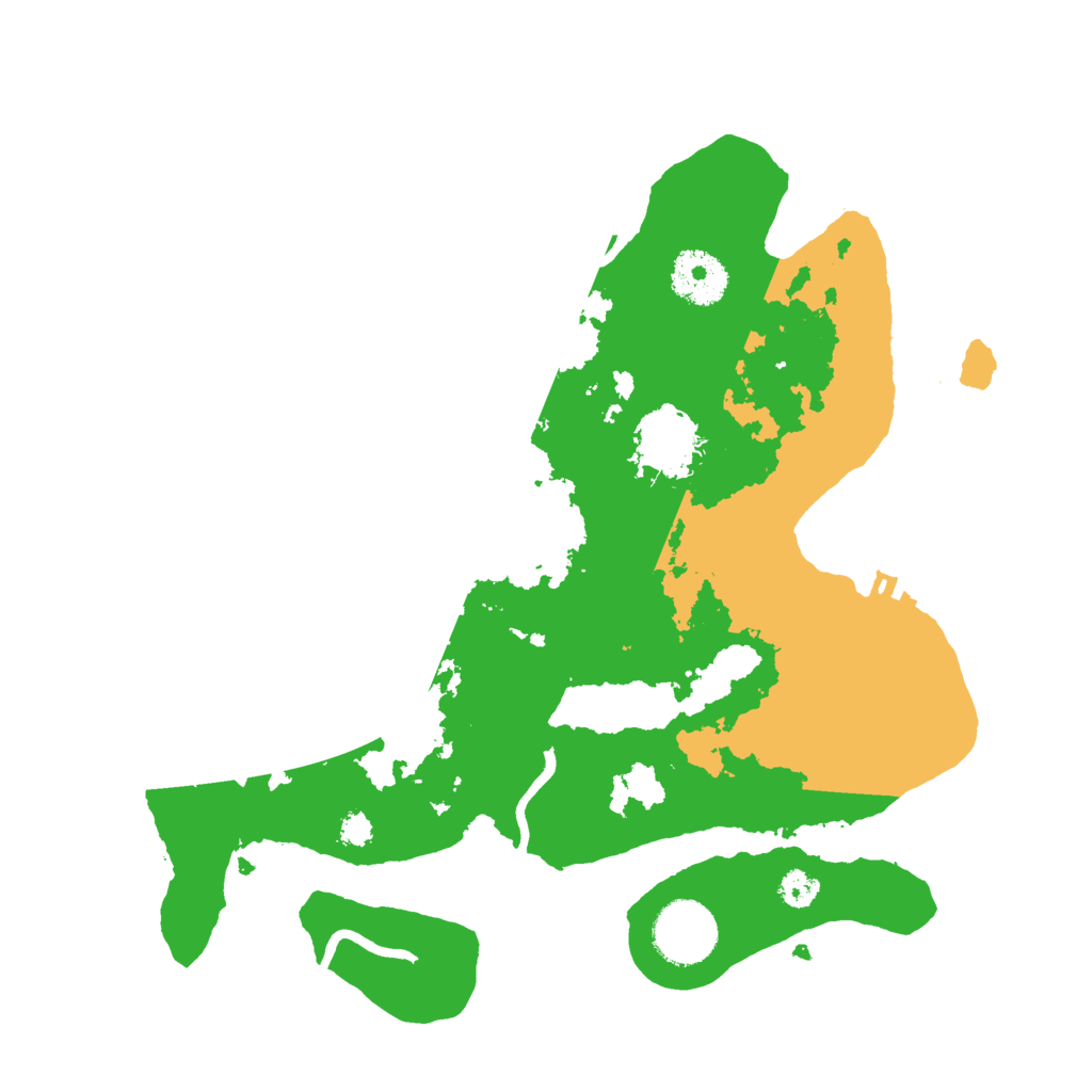 Biome Rust Map: Procedural Map, Size: 3000, Seed: 1557