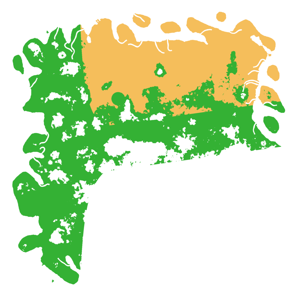 Biome Rust Map: Procedural Map, Size: 6000, Seed: 223710430