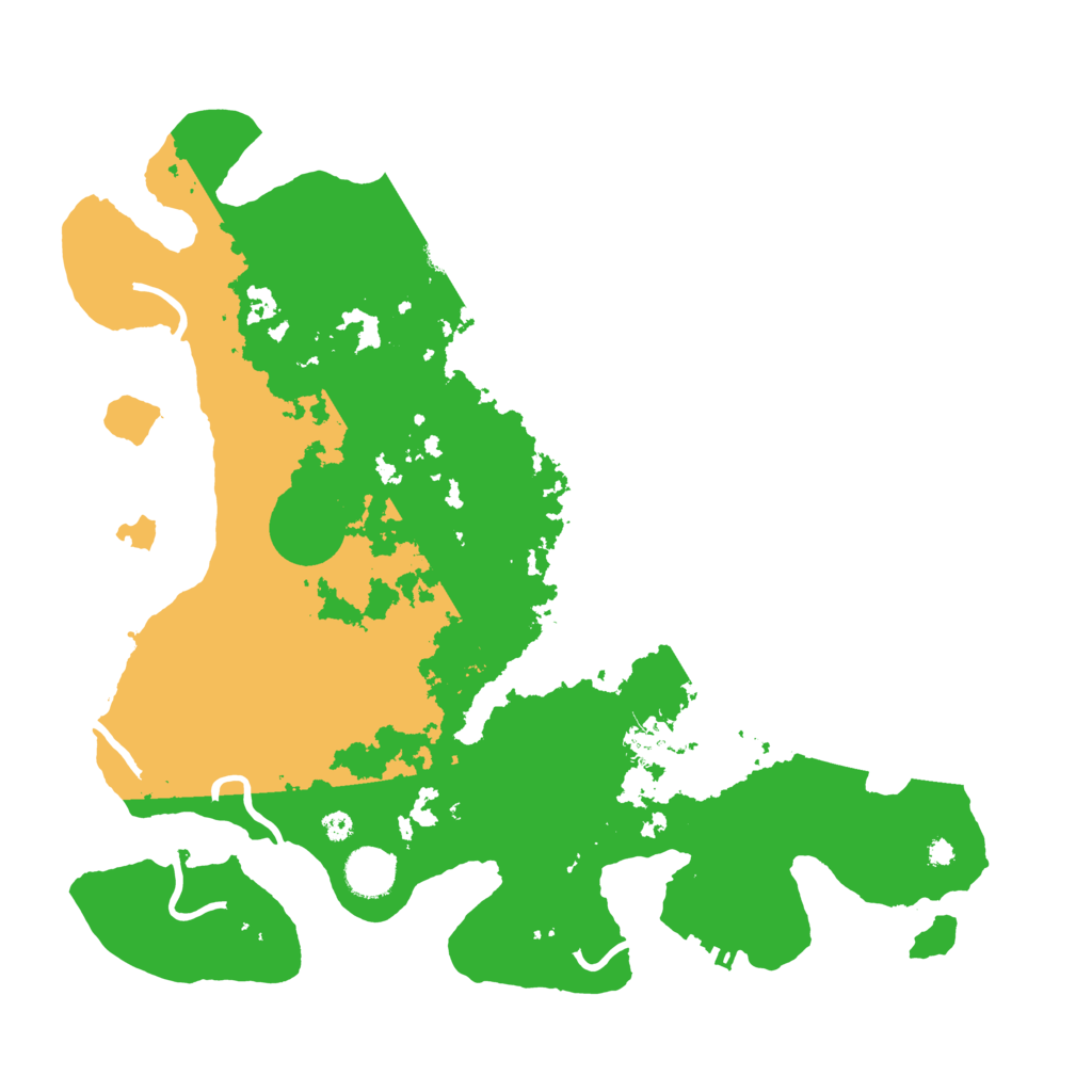 Biome Rust Map: Procedural Map, Size: 3800, Seed: 4716641