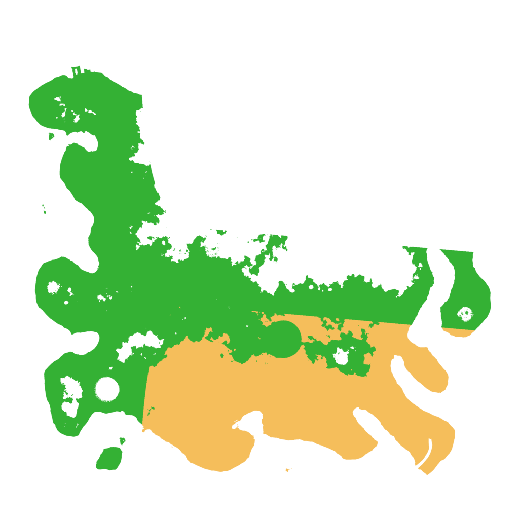 Biome Rust Map: Procedural Map, Size: 3800, Seed: 6181732