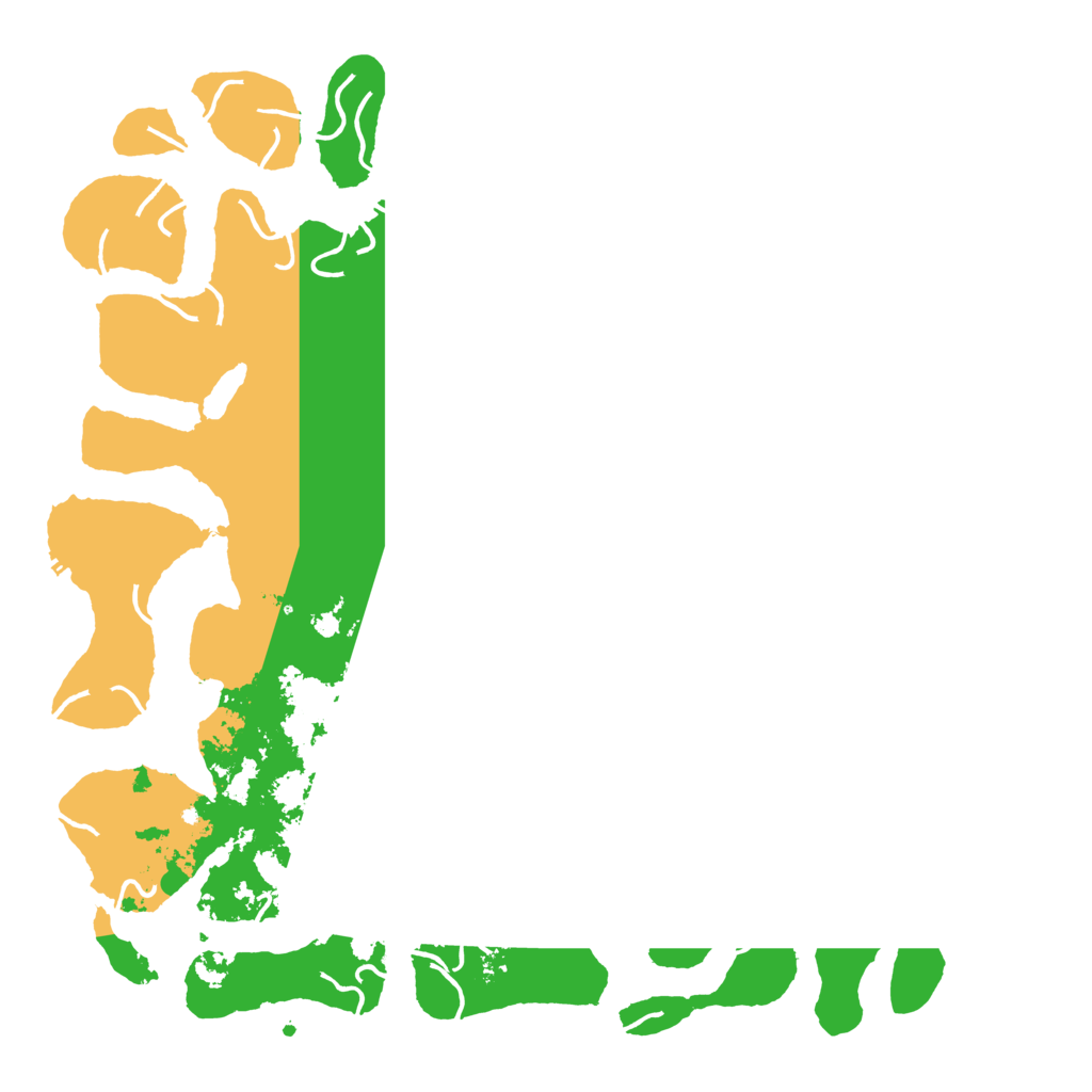 Biome Rust Map: Procedural Map, Size: 6000, Seed: 12987