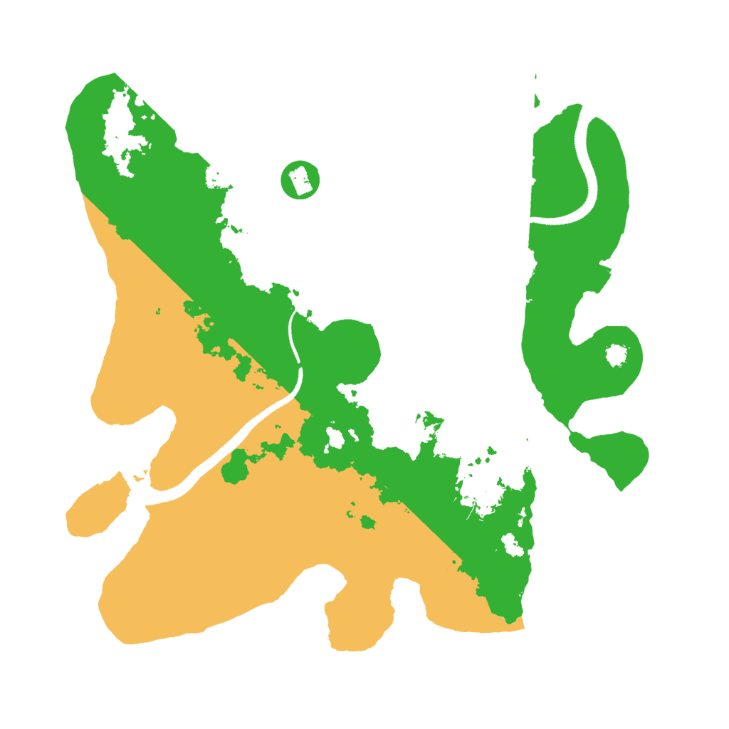 Biome Rust Map: Procedural Map, Size: 3000, Seed: 305232