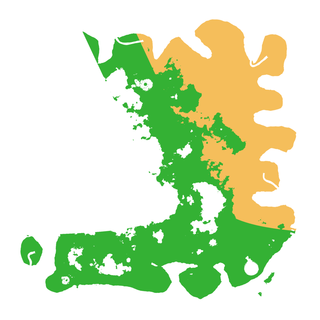 Biome Rust Map: Procedural Map, Size: 4000, Seed: 25456258