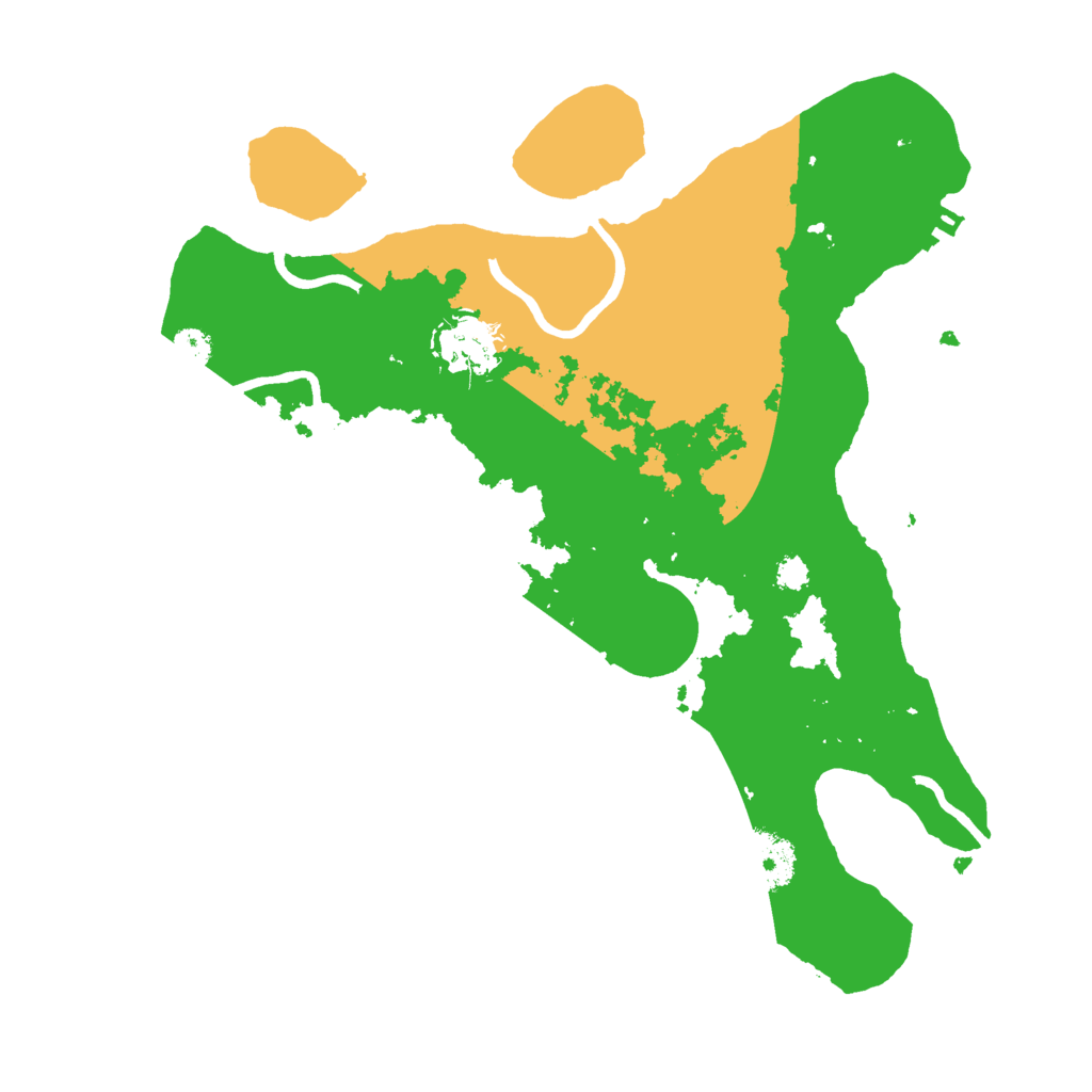 Biome Rust Map: Procedural Map, Size: 3000, Seed: 113389489