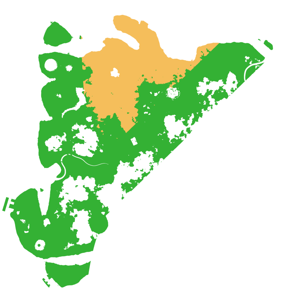 Biome Rust Map: Procedural Map, Size: 4300, Seed: 1626130575