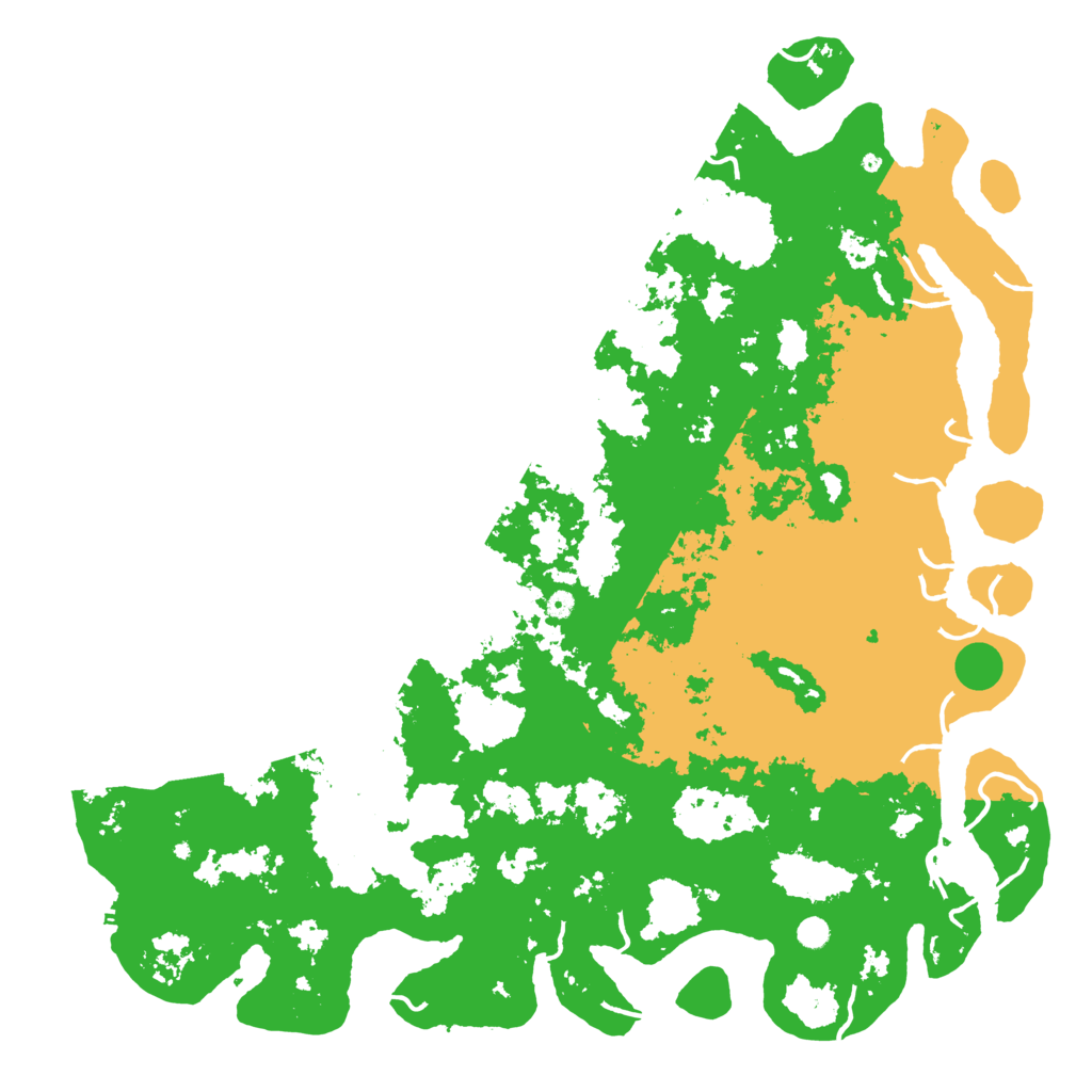 Biome Rust Map: Procedural Map, Size: 6000, Seed: 1478016631