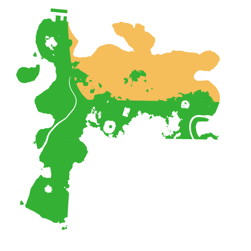 Biome Rust Map: Procedural Map, Size: 3000, Seed: 713578