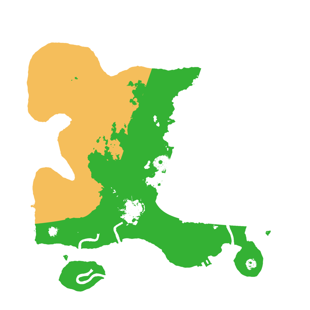 Biome Rust Map: Procedural Map, Size: 3000, Seed: 1769310619