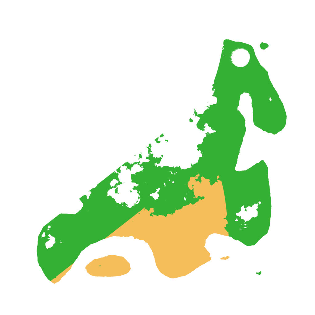 Biome Rust Map: Barren, Size: 3000, Seed: 105