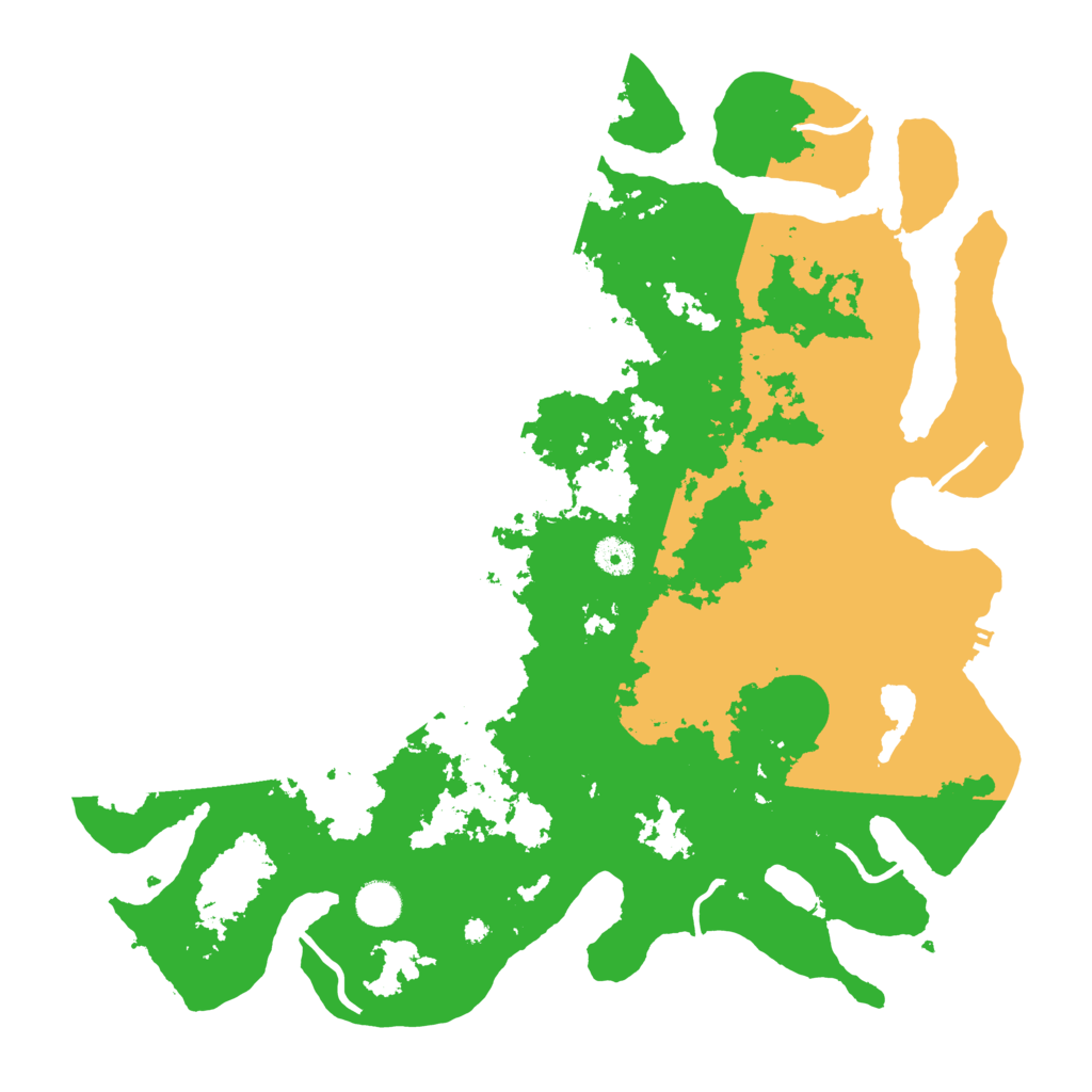 Biome Rust Map: Procedural Map, Size: 4200, Seed: 214503129