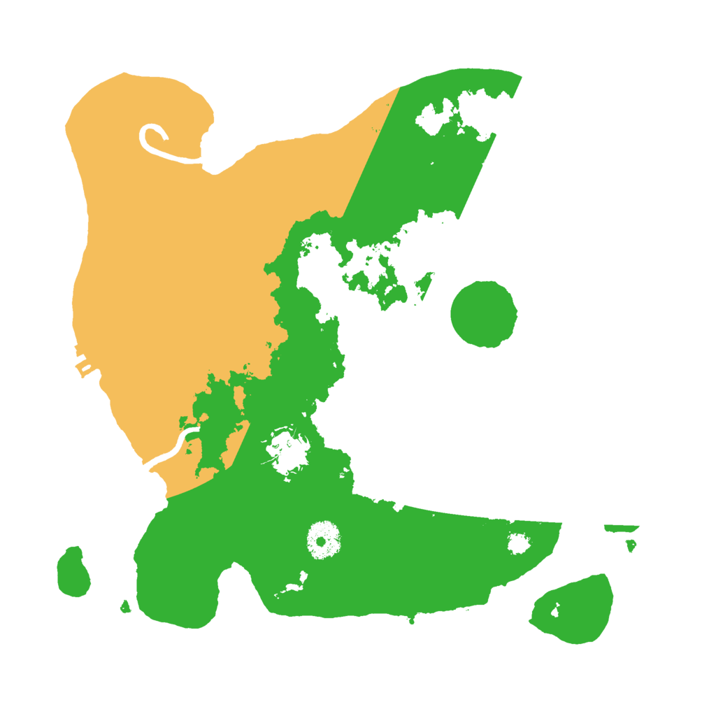 Biome Rust Map: Procedural Map, Size: 3000, Seed: 51684951