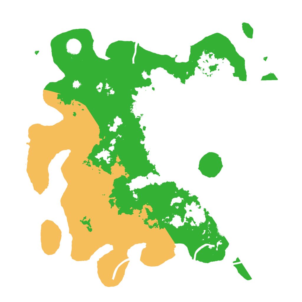 Biome Rust Map: Procedural Map, Size: 3500, Seed: 120343722