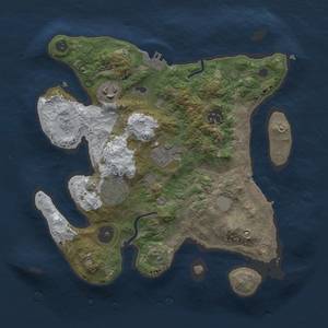 Thumbnail Rust Map: Procedural Map, Size: 2900, Seed: 3069, 12 Monuments