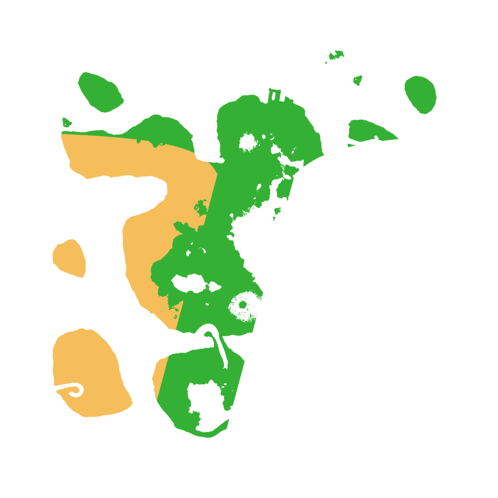 Biome Rust Map: Procedural Map, Size: 2549, Seed: 11131948