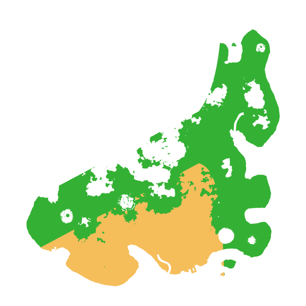 Biome Rust Map: Procedural Map, Size: 3500, Seed: 1759255117