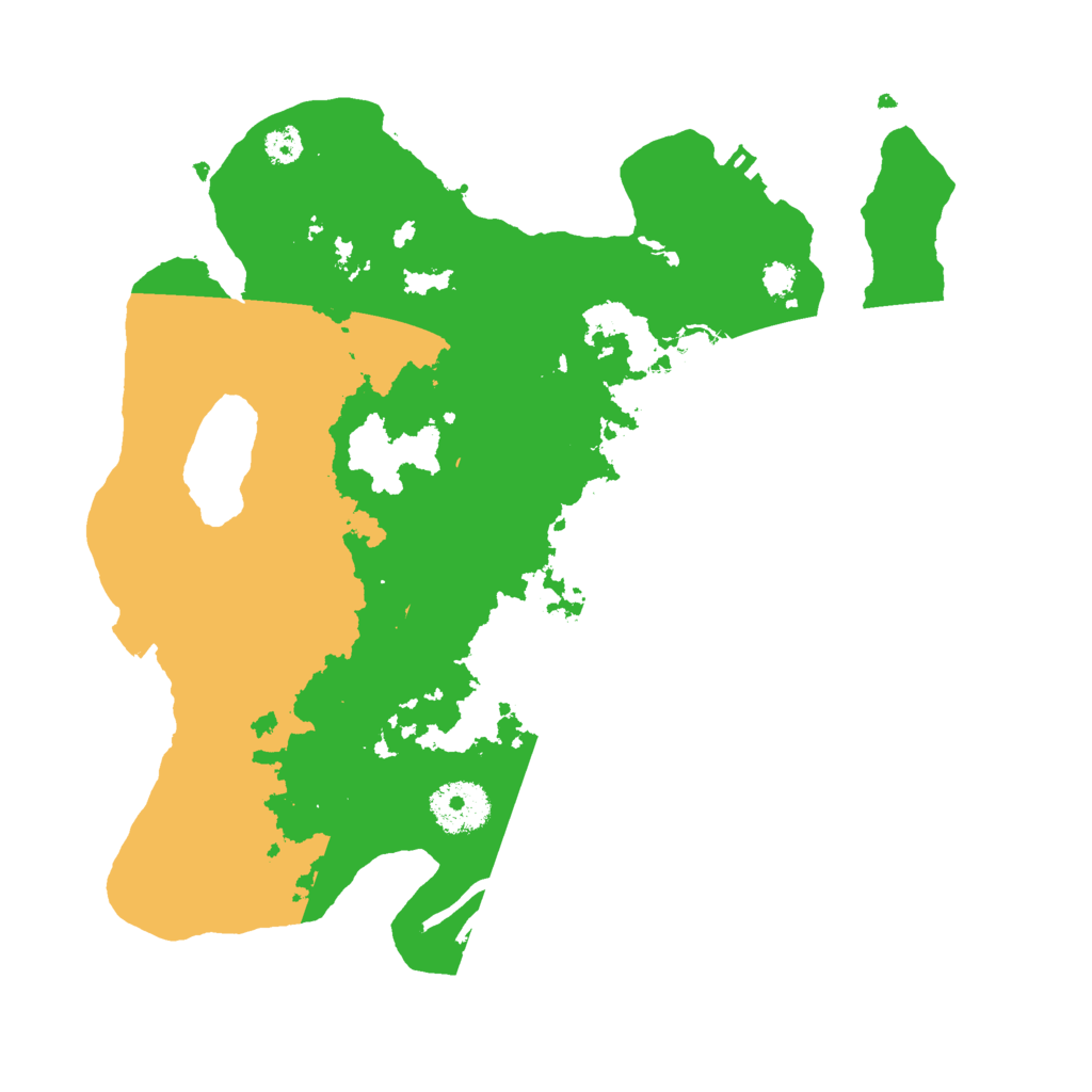 Biome Rust Map: Procedural Map, Size: 3000, Seed: 345034472