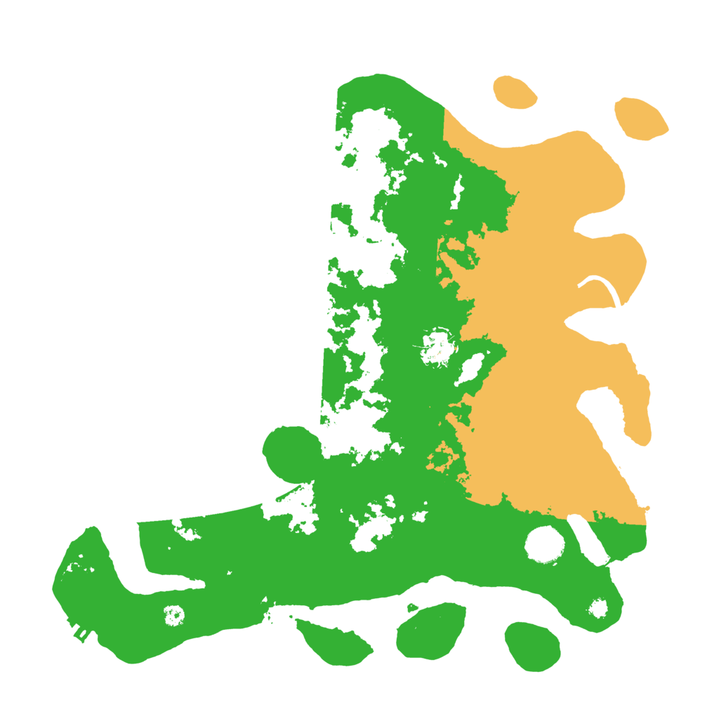Biome Rust Map: Procedural Map, Size: 3500, Seed: 2013326796