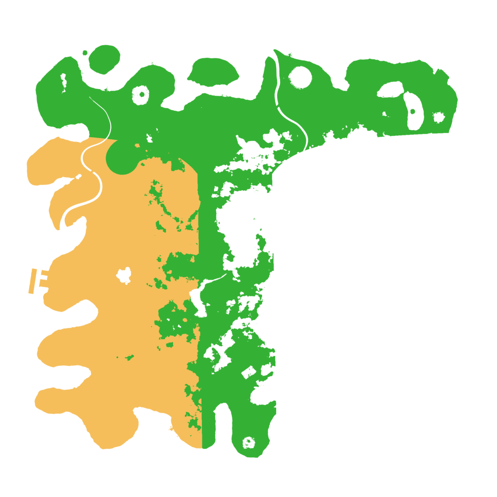 Biome Rust Map: Procedural Map, Size: 4000, Seed: 1610987502