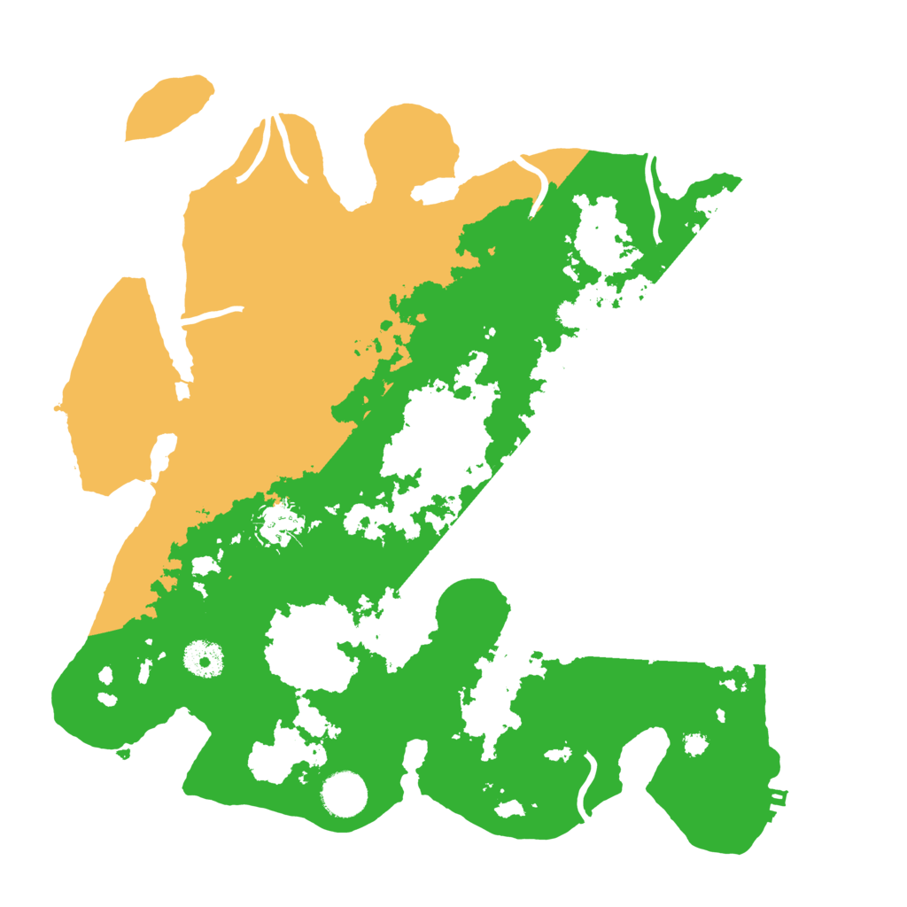 Biome Rust Map: Procedural Map, Size: 3500, Seed: 1283732166