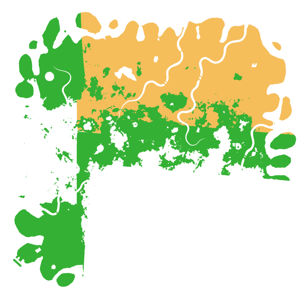 Biome Rust Map: Procedural Map, Size: 6000, Seed: 503726837