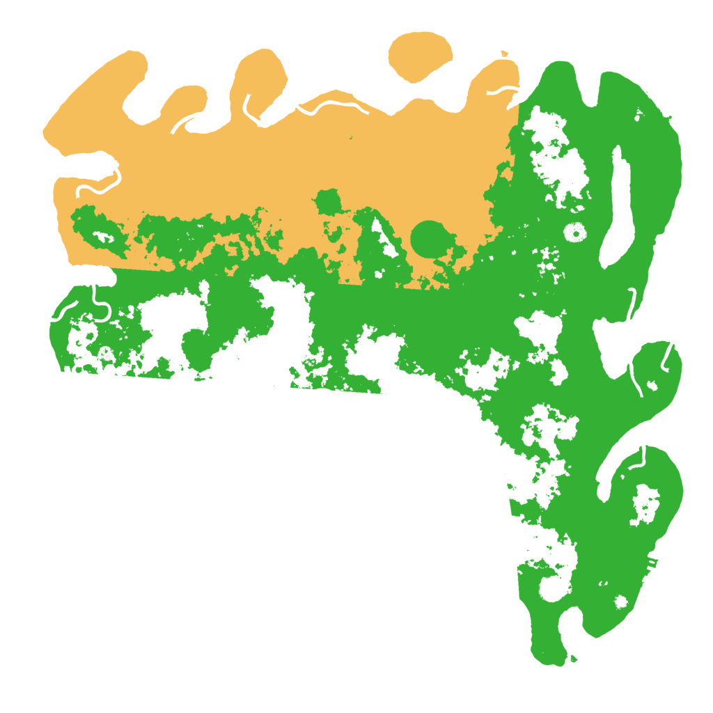 Biome Rust Map: Procedural Map, Size: 5000, Seed: 475802019