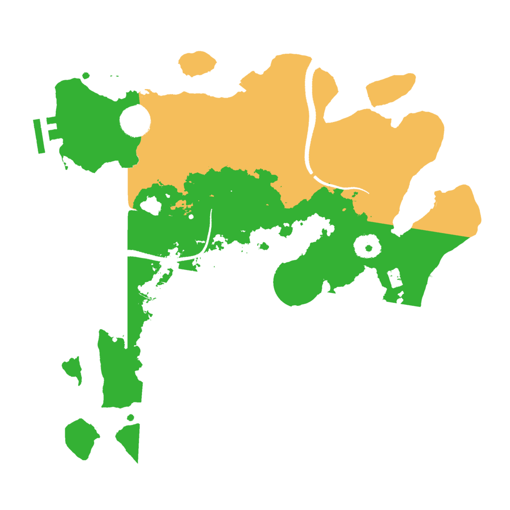 Biome Rust Map: Procedural Map, Size: 3000, Seed: 1972345111