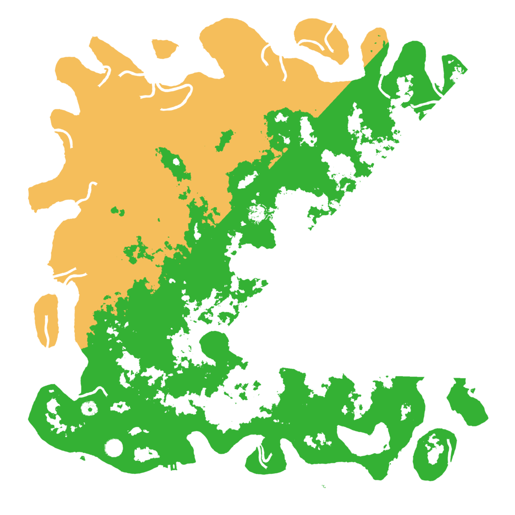 Biome Rust Map: Procedural Map, Size: 5000, Seed: 2026851930