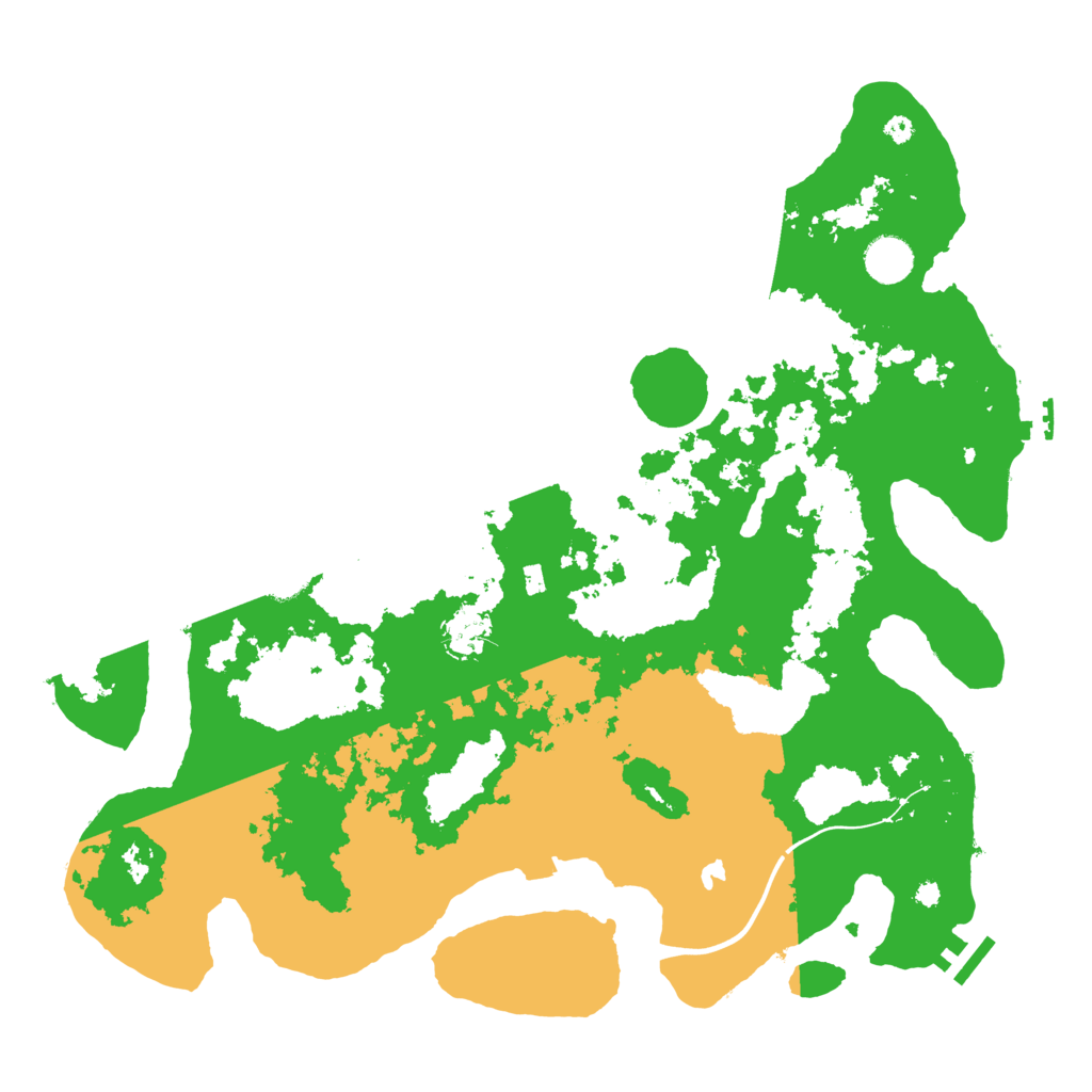 Biome Rust Map: Procedural Map, Size: 4000, Seed: 643688630