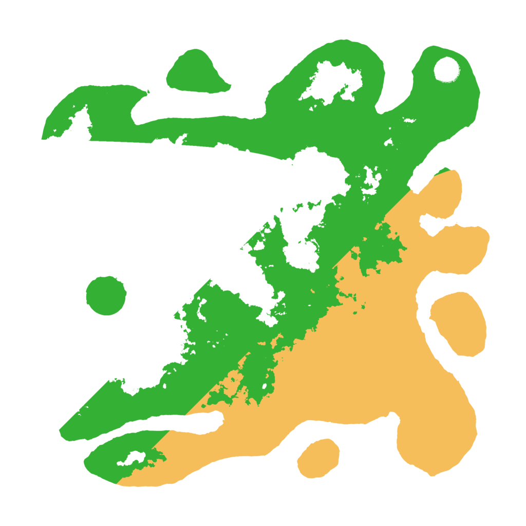 Biome Rust Map: Barren, Size: 3700, Seed: 115768039