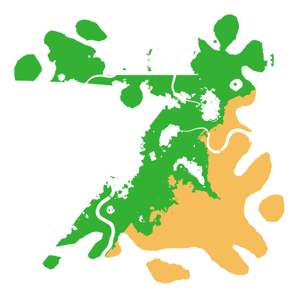 Biome Rust Map: Procedural Map, Size: 3750, Seed: 85949