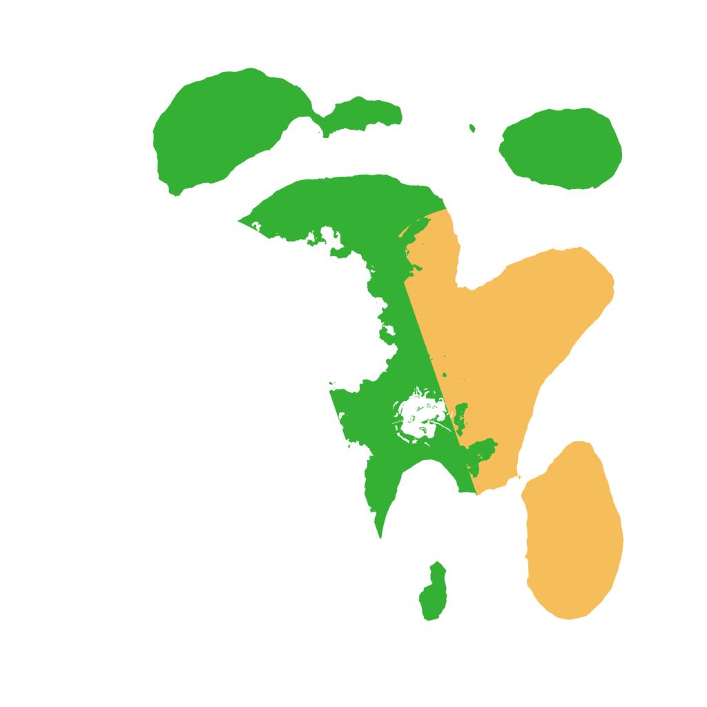 Biome Rust Map: Barren, Size: 2511, Seed: 1239929872