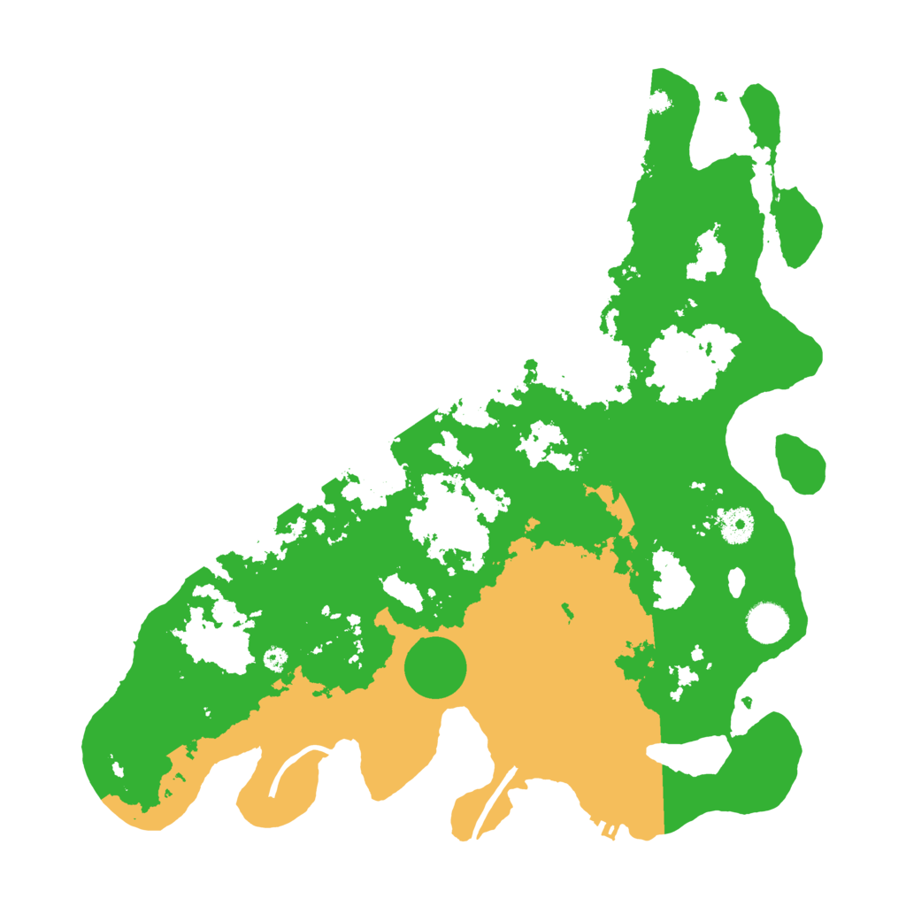 Biome Rust Map: Procedural Map, Size: 3850, Seed: 249015441