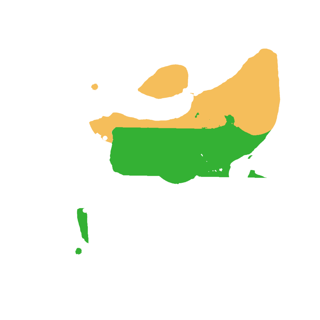 Biome Rust Map: Procedural Map, Size: 2000, Seed: 722372