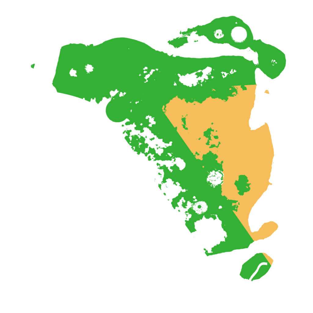 Biome Rust Map: Procedural Map, Size: 3500, Seed: 1571492675