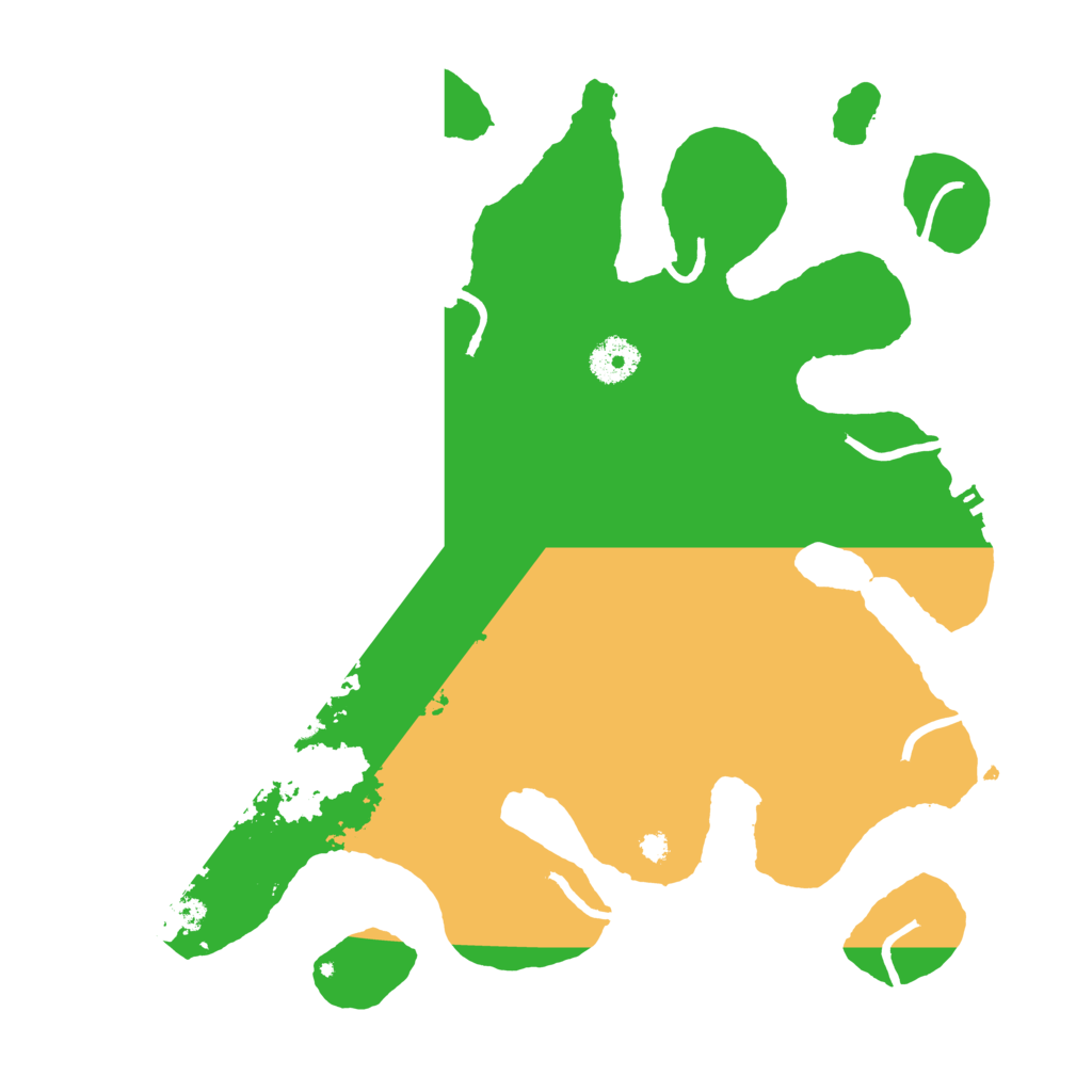 Biome Rust Map: Procedural Map, Size: 3500, Seed: 1564886