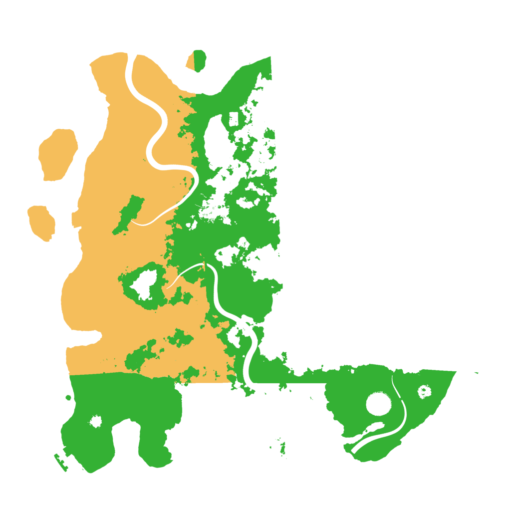 Biome Rust Map: Procedural Map, Size: 3850, Seed: 870200361