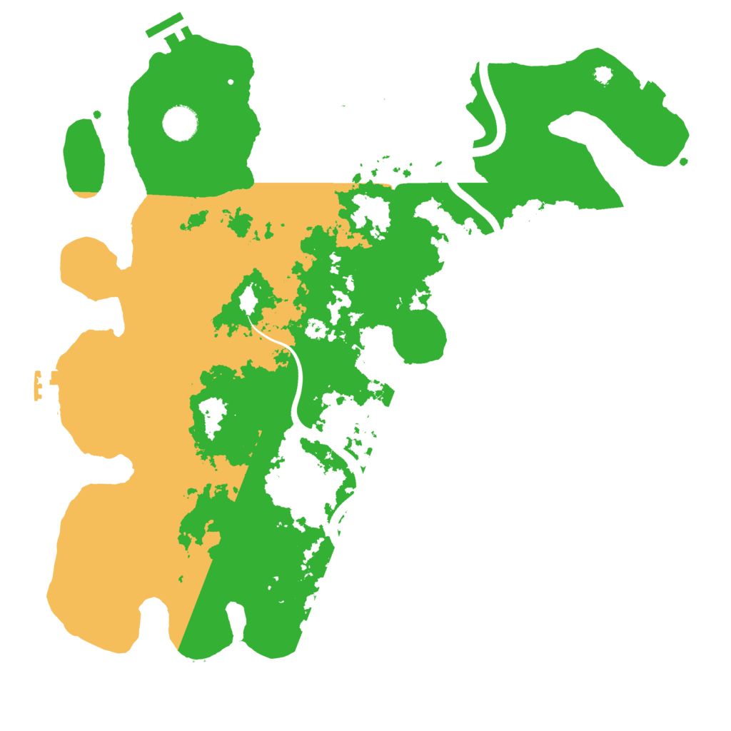 Biome Rust Map: Procedural Map, Size: 3700, Seed: 573735920