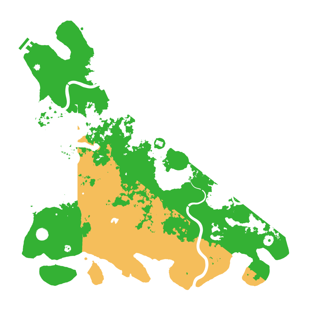 Biome Rust Map: Procedural Map, Size: 4500, Seed: 1102021