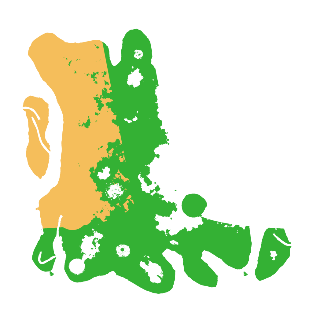 Biome Rust Map: Procedural Map, Size: 3500, Seed: 1049529622