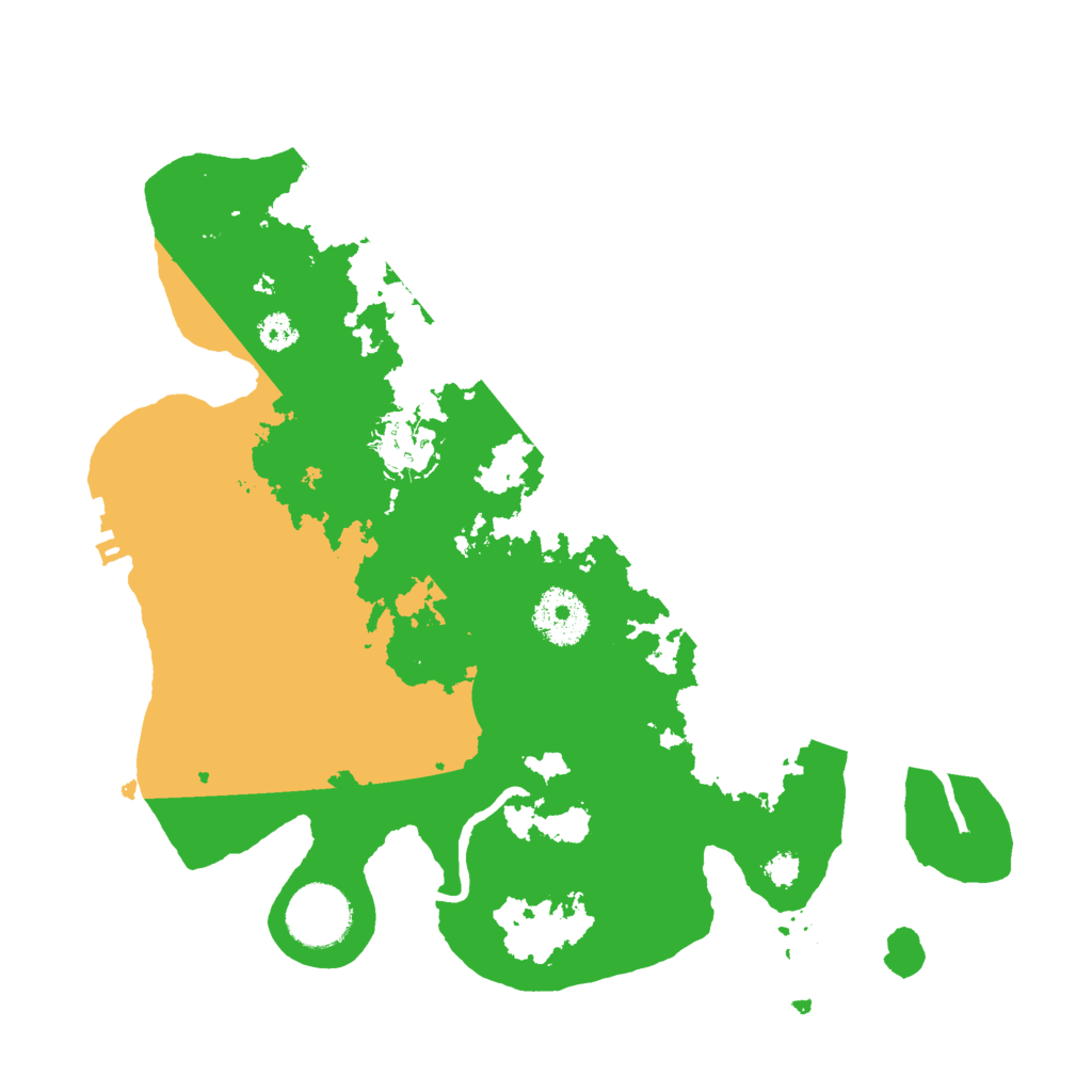 Biome Rust Map: Procedural Map, Size: 3000, Seed: 1741219246