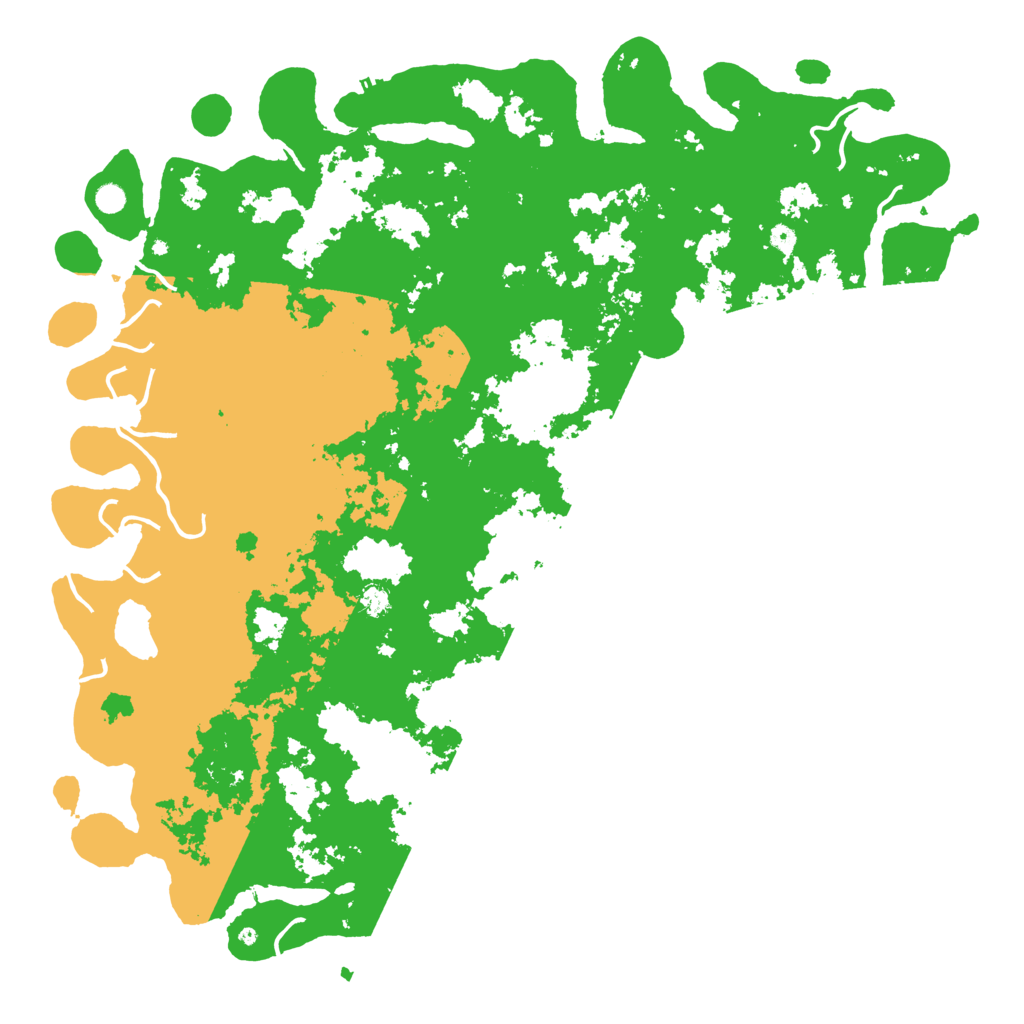 Biome Rust Map: Procedural Map, Size: 6000, Seed: 1522531