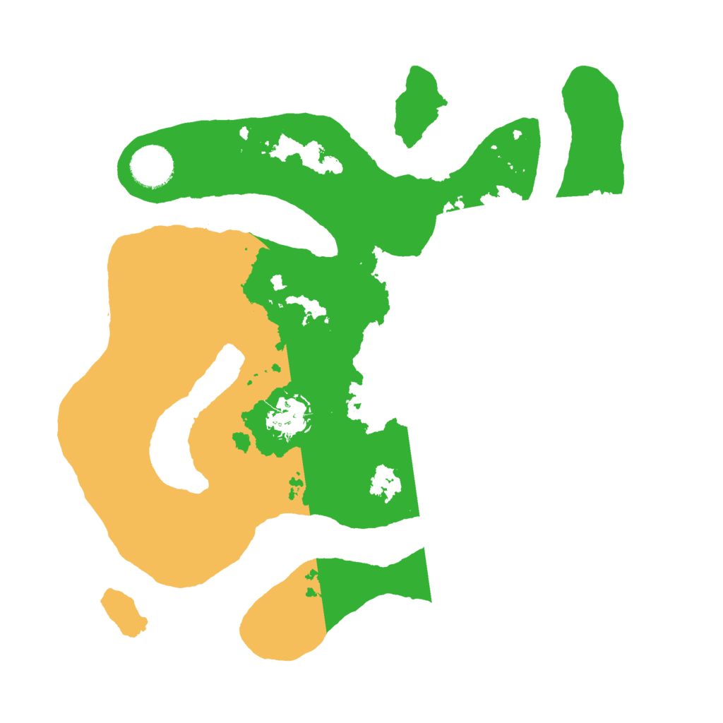 Biome Rust Map: Barren, Size: 3000, Seed: 855884355